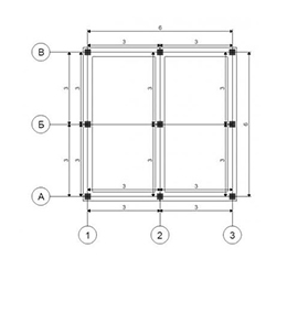 6x6, 9 свай*
